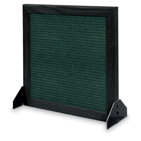 Indoor Enclosed Combo Board, 48"x36", Bronze Frame/Black & Cobalt